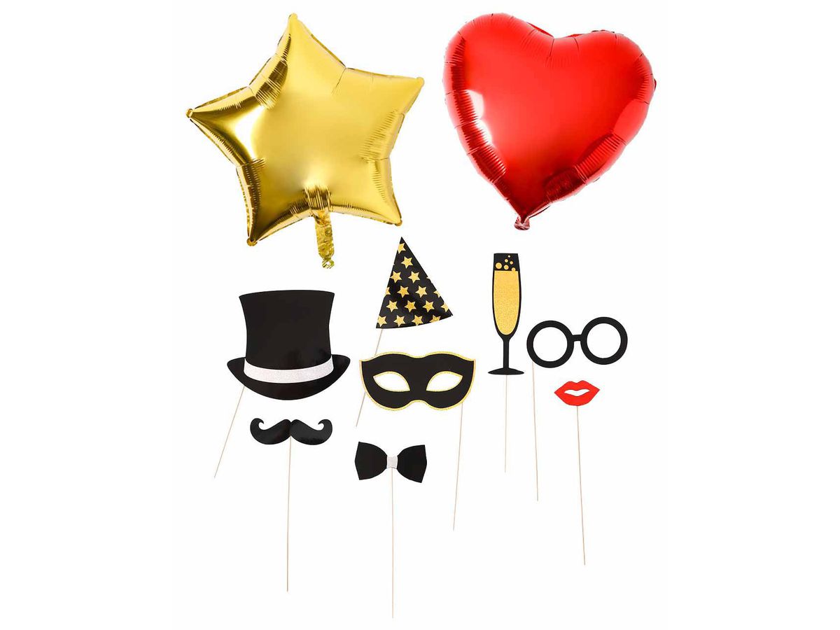 I AM CREATIVE Glitter selfie sticks 6010.23 10 pcs. (7611983184774)