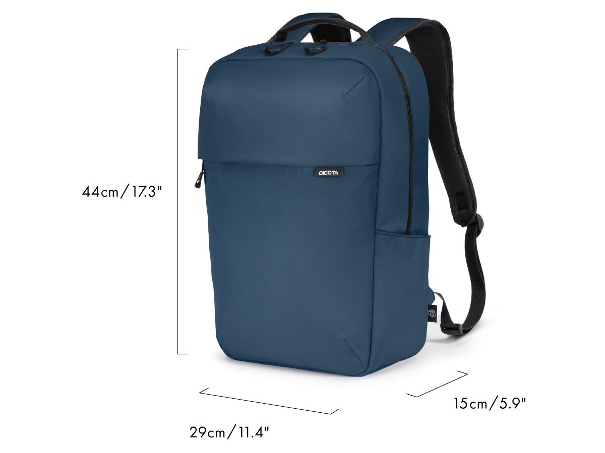DICOTA Backpack COMMUTER D32120-RPET 13-16 inch Navi Blue (7640239422186)