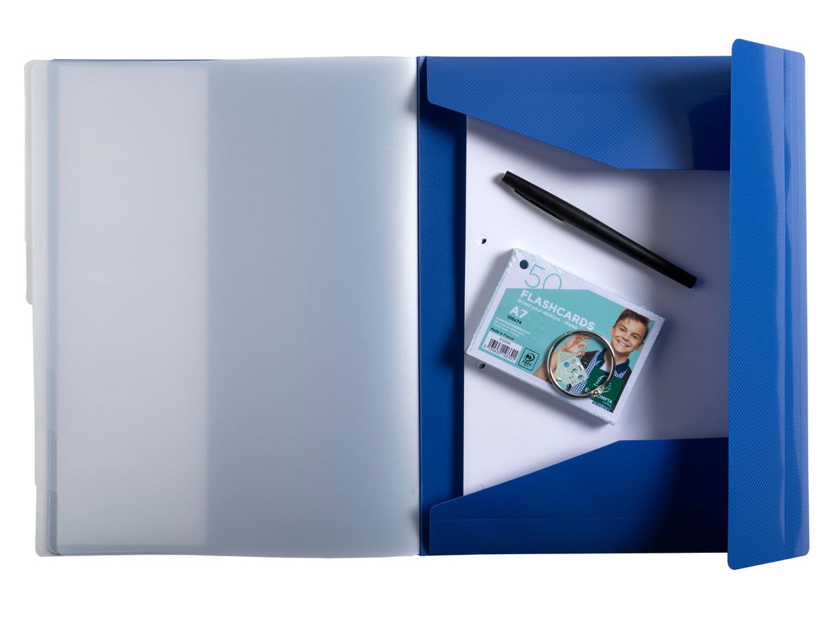 EXACOMPTA Cartella A4 56110E ordinata PP, 8 scom. (3130631561100)