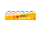 HEYE Tischplaner Bunte Wochen 2026 23321+26 1W/1S DE 32.5x9.3cm (9783756411924)