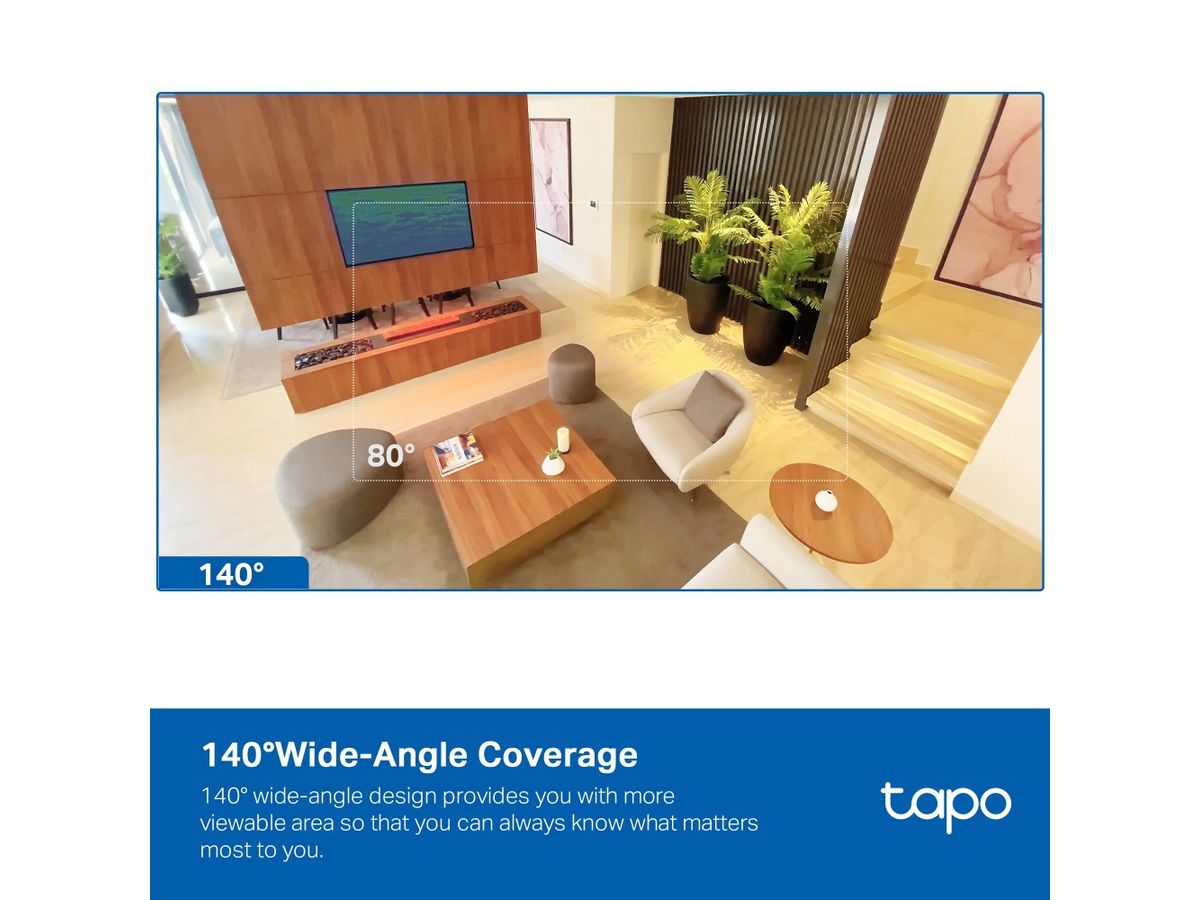 TP-LINK AI Home Security Wi-Fi Camera Tapo C125 (4897098688083)