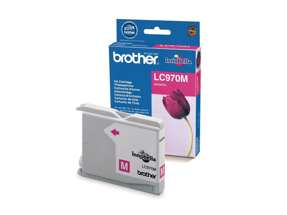 BROTHER Cartouche d'encre magenta LC-970M MFC-260C 300 pages (4977766648516)