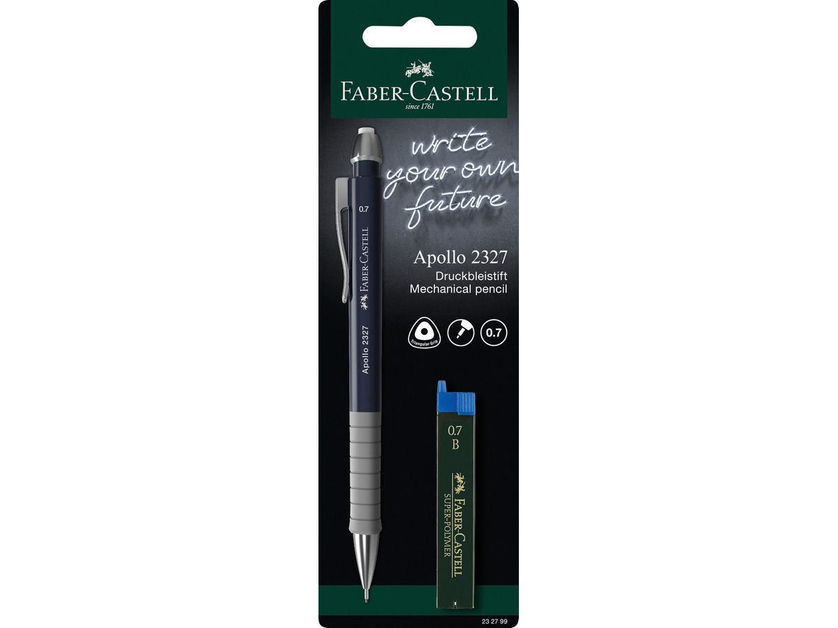 FABER-CASTELL Portamine Apollo 232799 con mine, ass. (4005402327997)