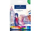 FABER-CASTELL Goldfaber Dual Marker 164624 24 couleurs, Etui (4005401646242)