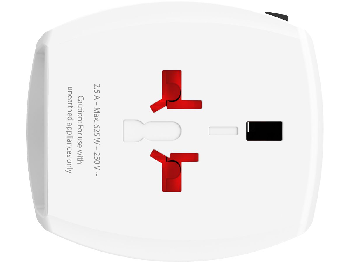 SKROSS World Travel Adapter 1.302967 MUV USB AC (CH Version) (7640166324102)