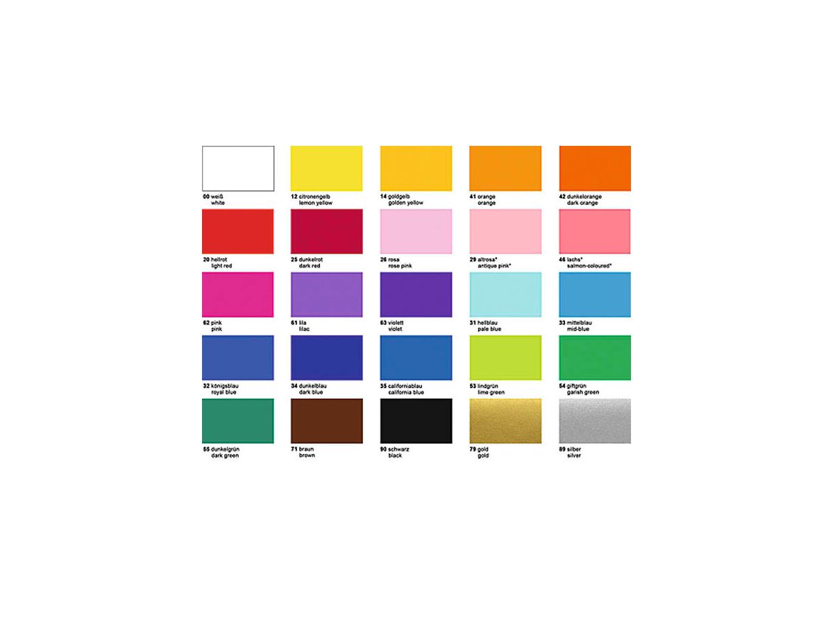 URSUS Papier de soie 50x70cm 4642200 blanc 6 feuilles (4008525043317)