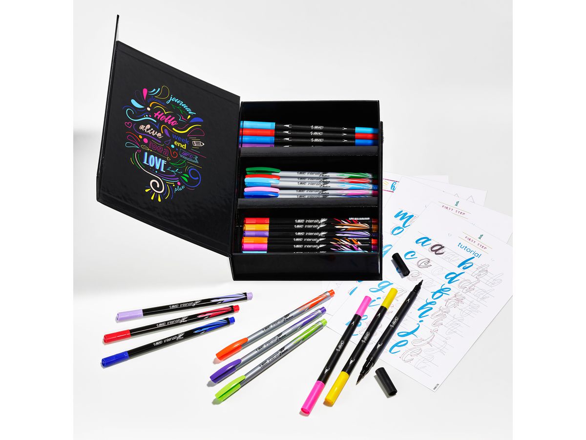BIC Hand Lettering Set Intensity 999399 44 Stück, ass (3086123632332)
