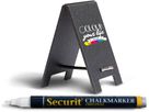 SECURIT Tableau Craie TAG TAG-SBS-WT noir 8.5x5x0.5cm (8719075283554)