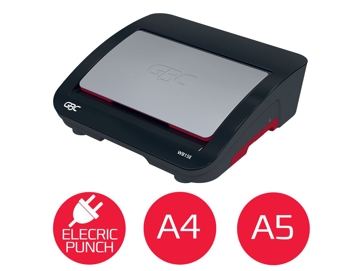 GBC Relieuse de fils WireBind A4 4410066 WB15E, 125 pages (5028252650427)
