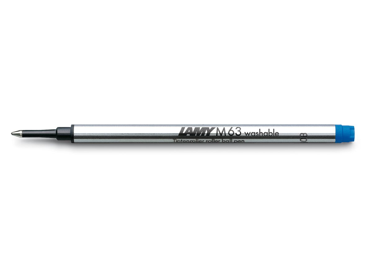 LAMY Tintenrollermine M 63 M 1218560 blau, löschbar (4014519185604)