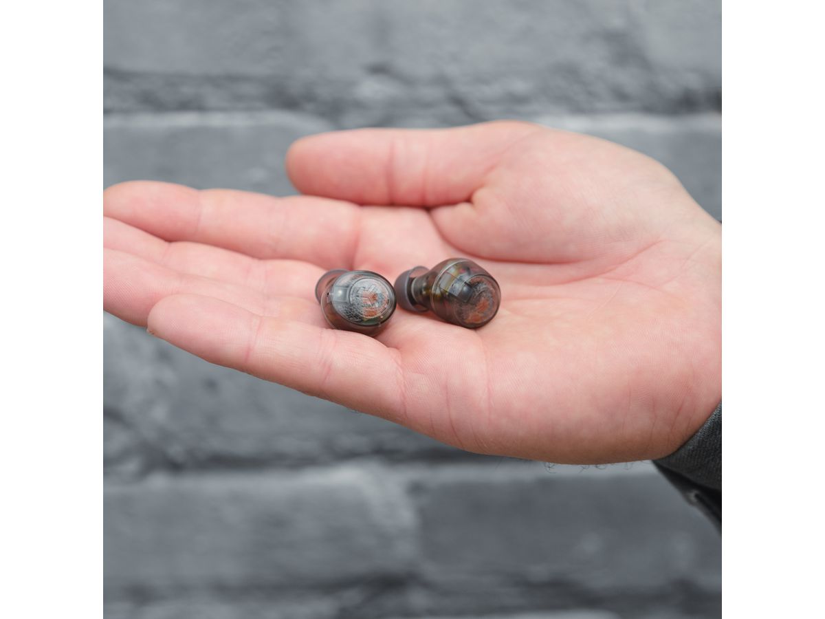 JLAB Go Pop+ Earbuds IEUEBGAIRPOPRCLR124 True Wireless, Clear (0810119070517)