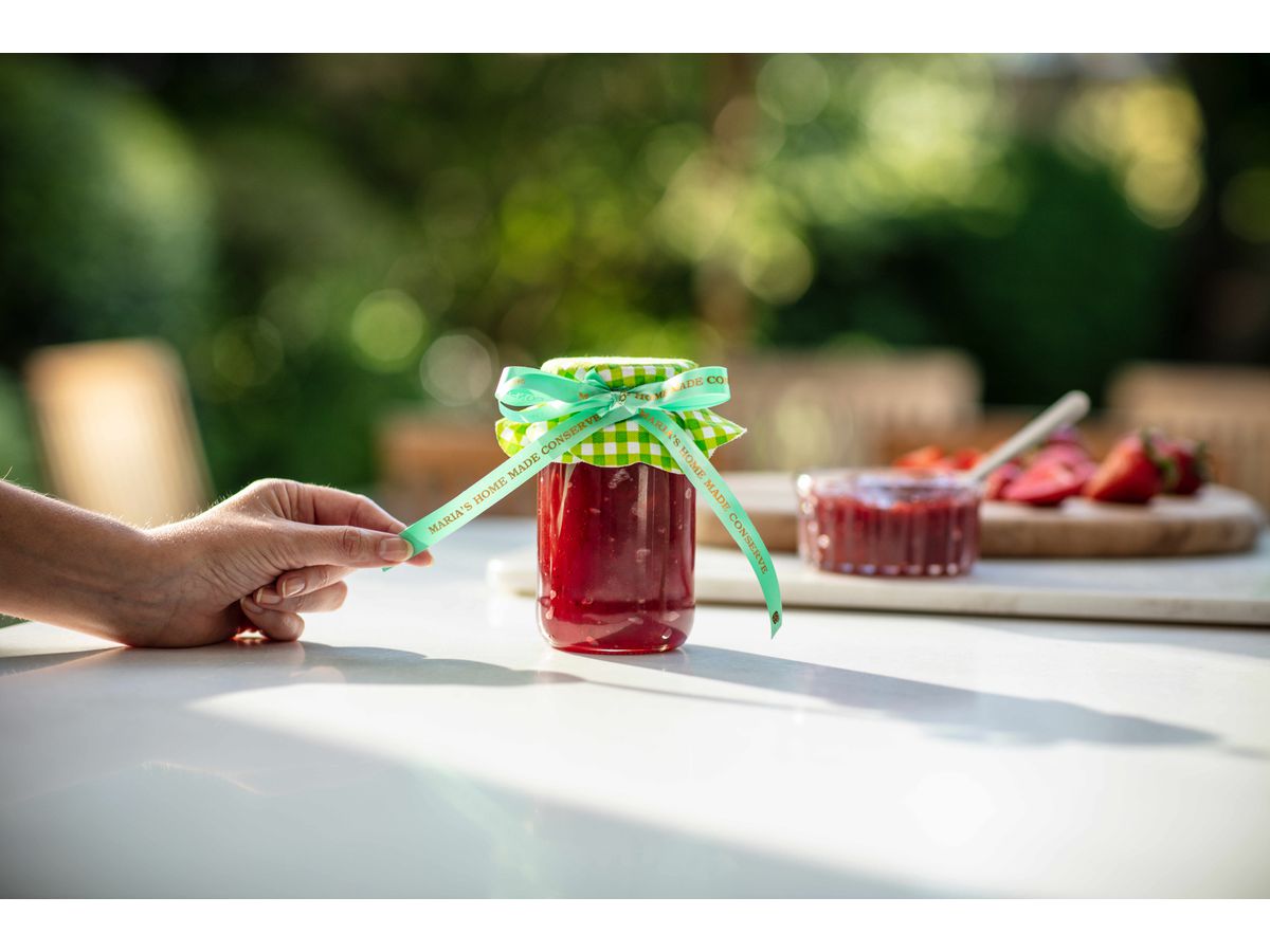 PTOUCH Nastro verde m./oro TZE-RM34 Sistemi Tze 12-36mm (4977766802369)