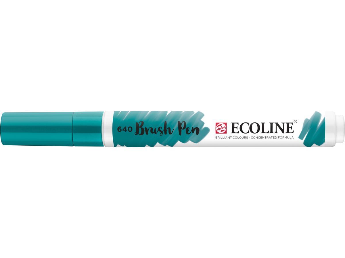 TALENS Ecoline Brush Pen 11506400 vert bleu (8712079406486)