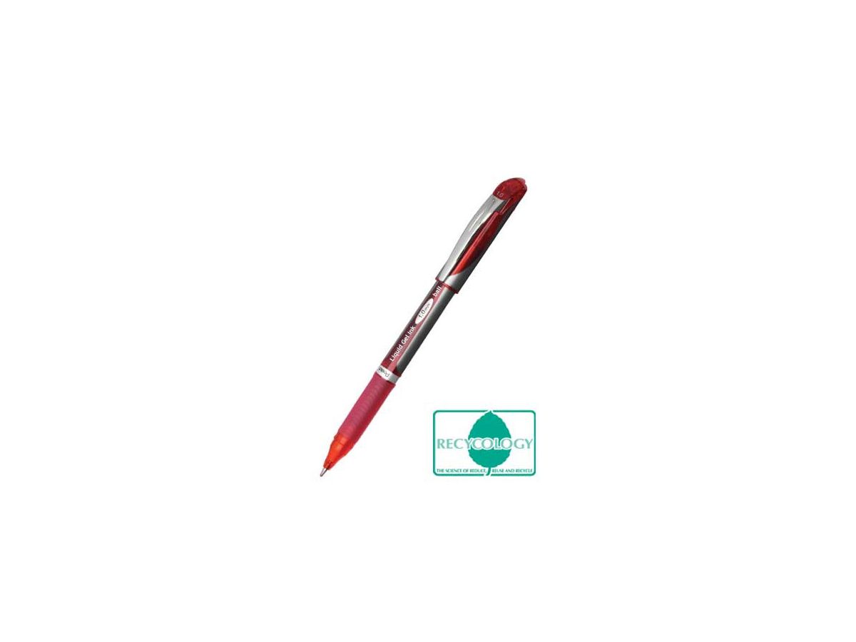 PENTEL Roller Liquid Gel 1mm BL60-BO rosso (0072512197707)