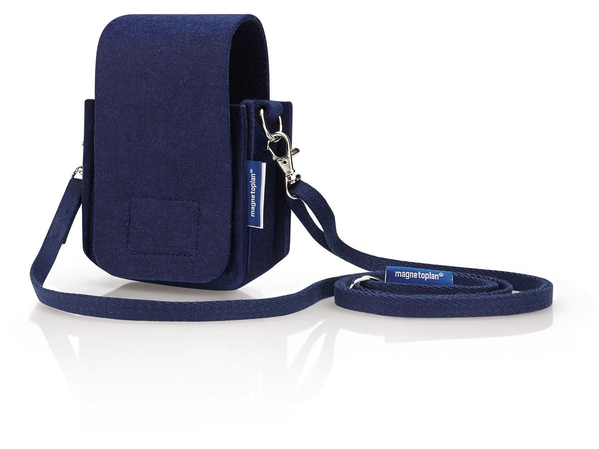 MAGNETOPLAN Sac de présentation ecoAware 11124 bleu , feutre 110x150x70mm (4013695064567)