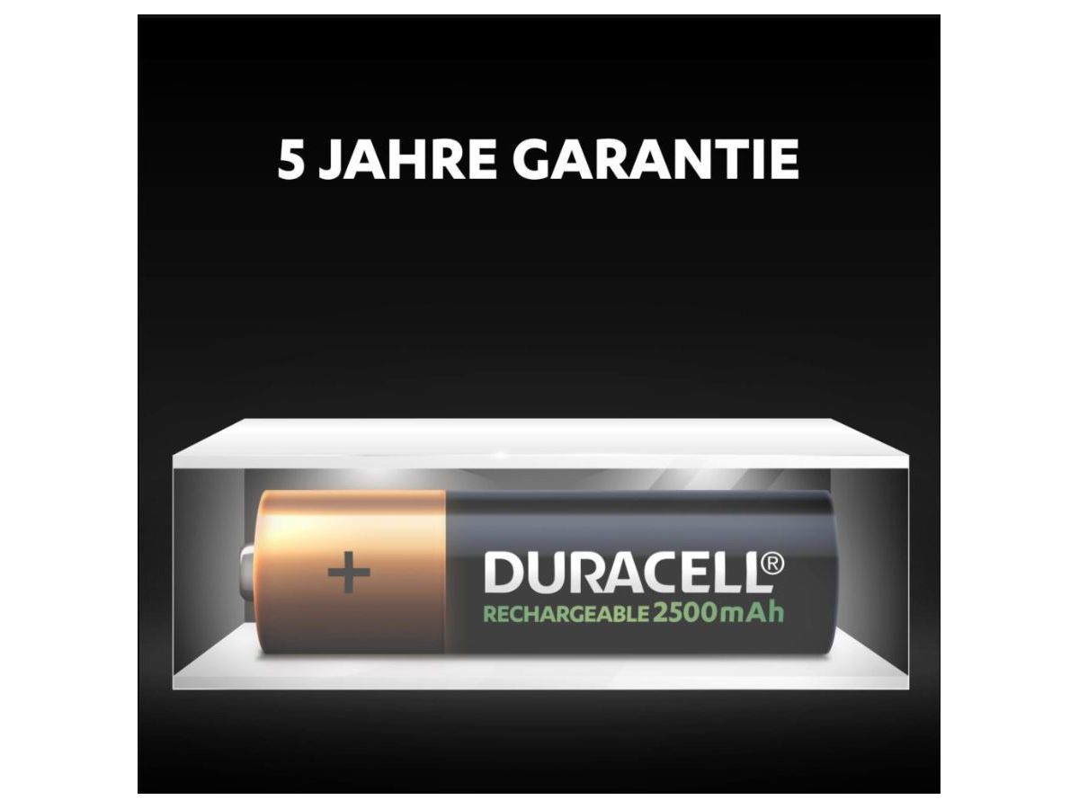 DURACELL Recharge Ultra PreCharged DX1500 AA,HR6,2400mAh,1.2V 4 Stück (5000394057043)