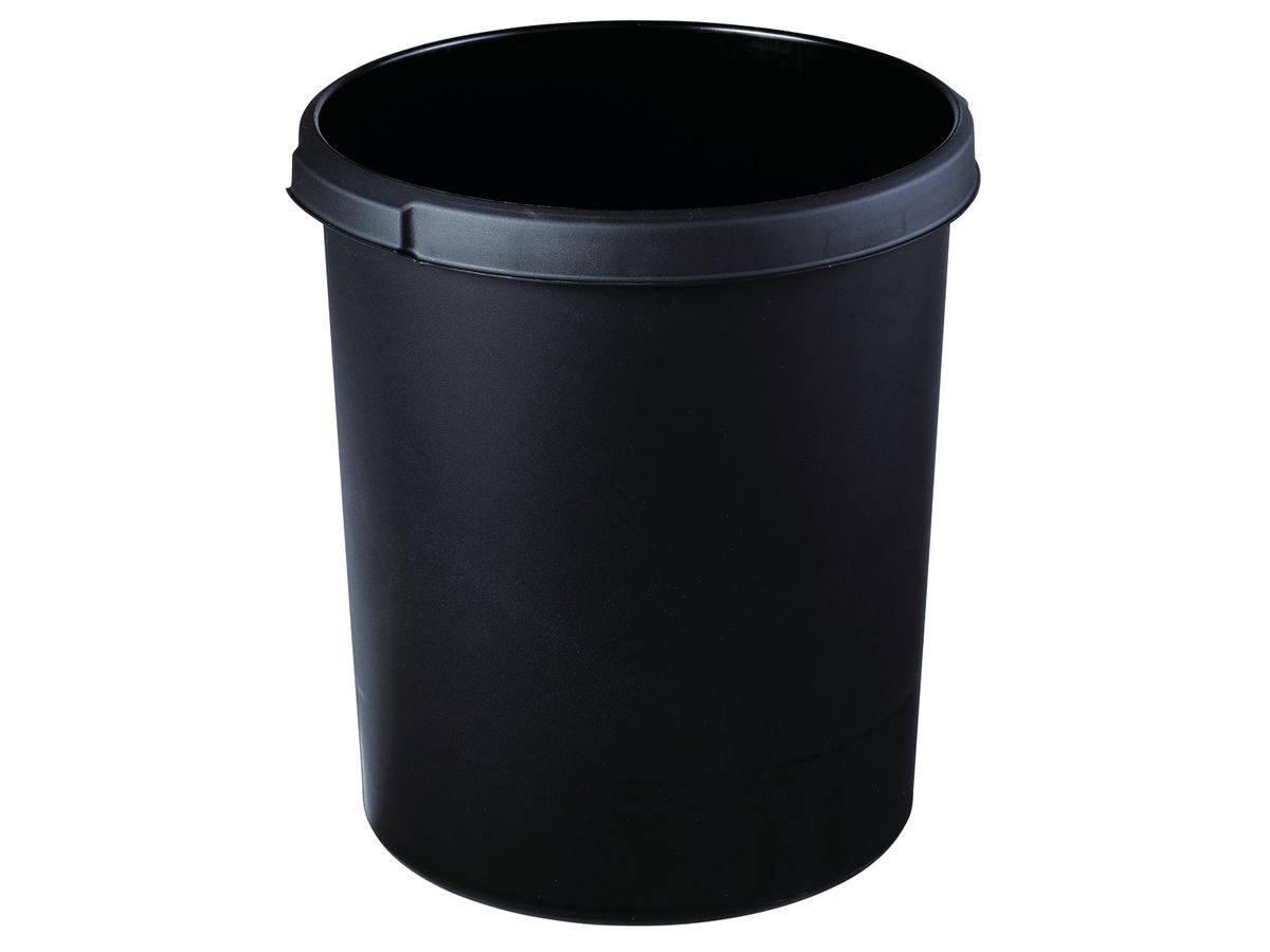 HAN Corbeille à papier 30lt 9.75 noir (4012473183315)