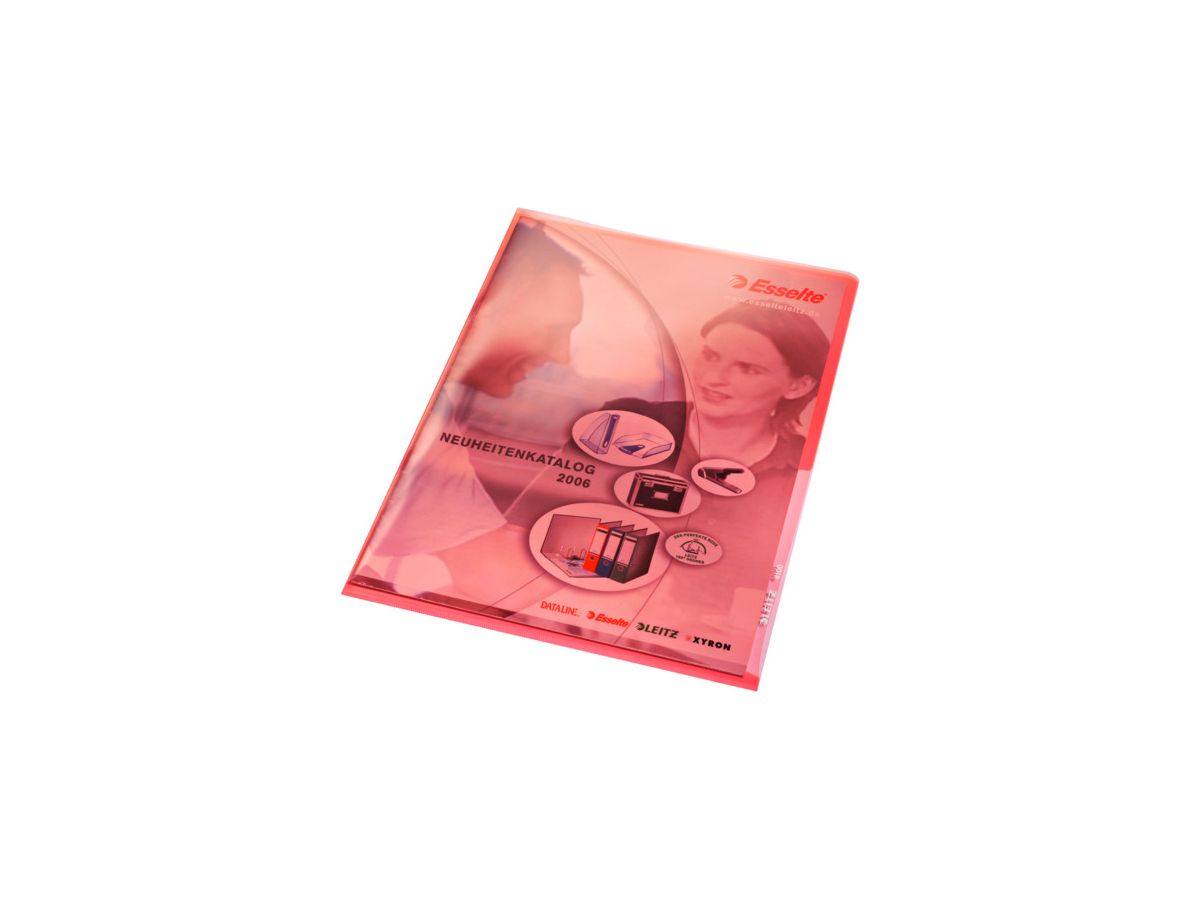 LEITZ Dossier Premium A4 41000025 rouges, 0,15mm 100 pcs. (4002432417339)