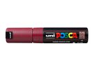 POSCA Marker 8mm PC8K RED WIN bordeaux, Keilspitze (4902778107539)