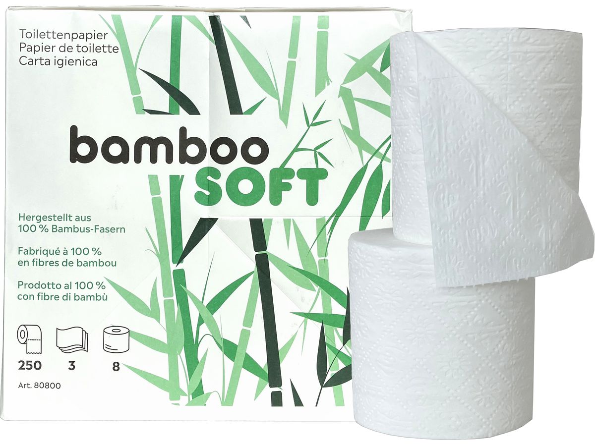 NEUTRAL Papier-toilette Bamboosoft 80800 BAMBOOSOFT 8 rouleaux (7640118484809)