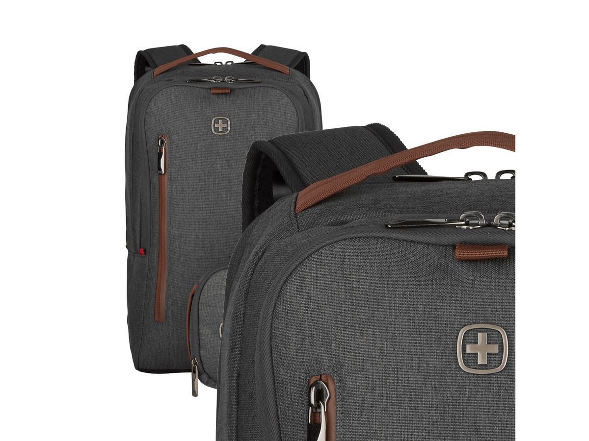 WENGER Backpack CityUpgrade 606489 grey (7613329064481)