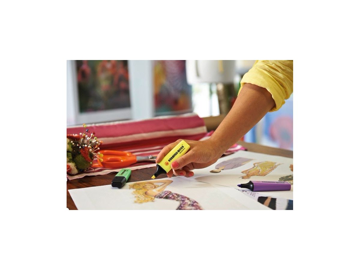 STABILO Boss Marker luminoso Original 70/4 4 colori ass. (4006381215695)