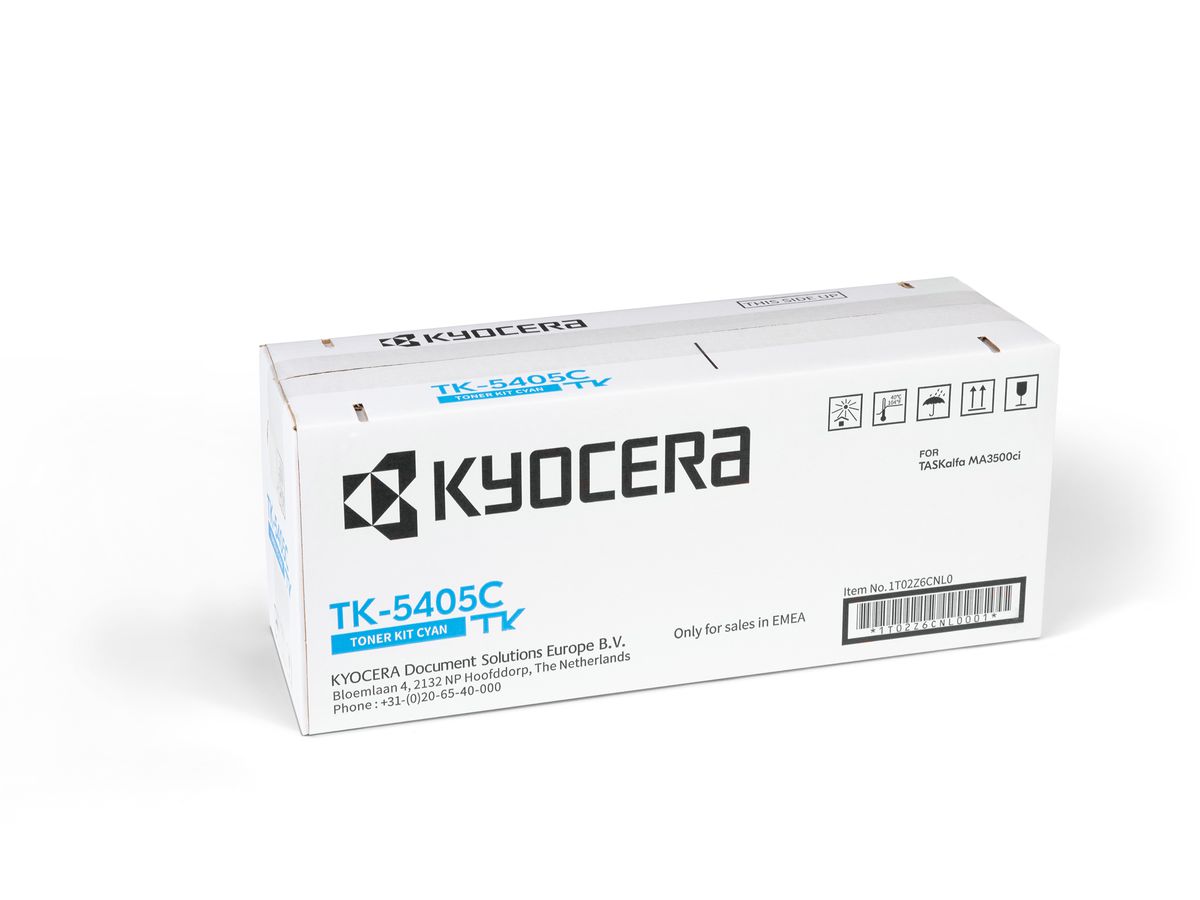 KYOCERA Cartouche toner cyan TK-5405C TASKalfa MA3500ci 10'000 p. (0632983073865)