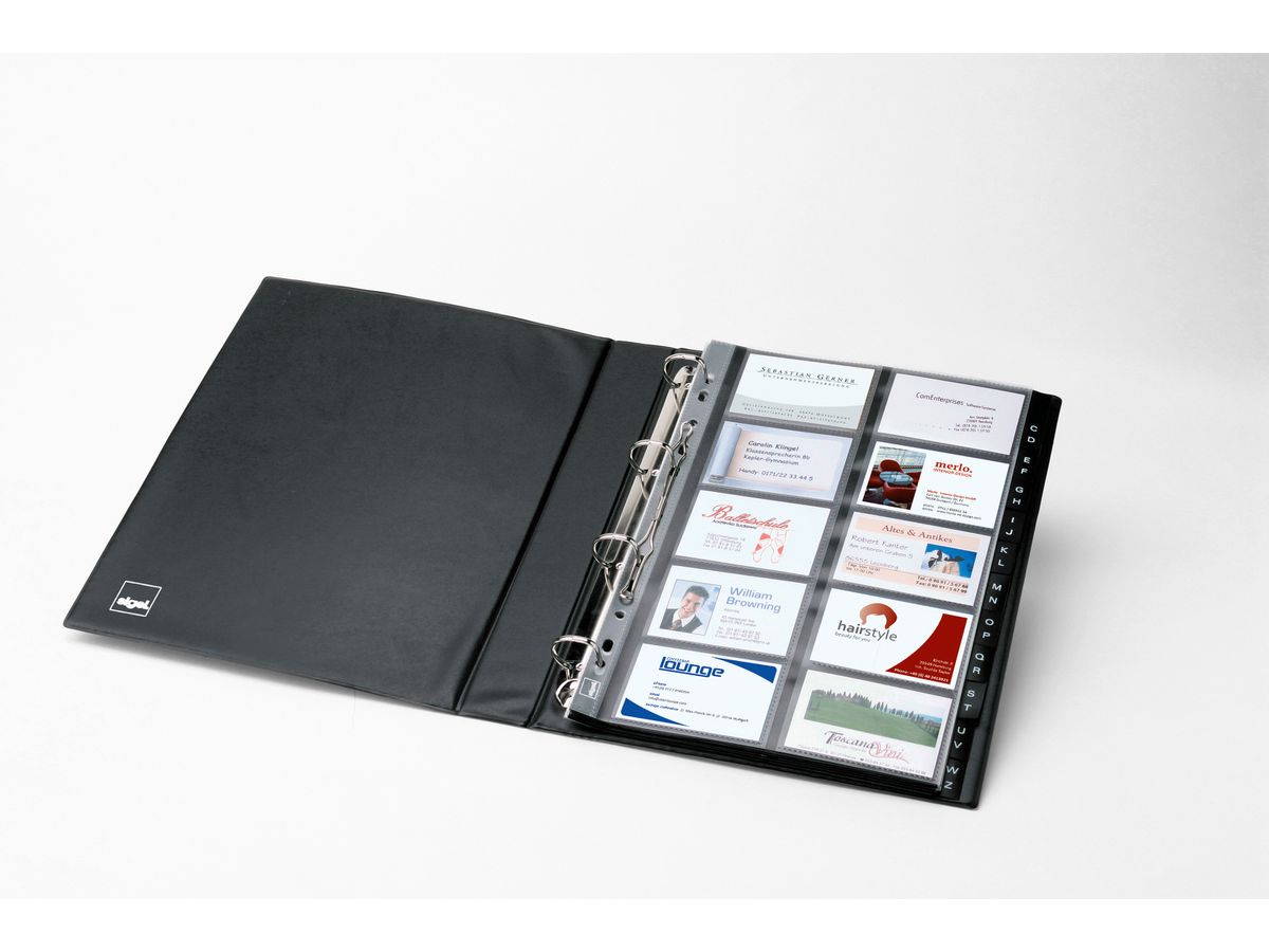 SIGEL Class.bigli.d.visita 325x270mm VZ301 A-Z per 400 carte (4004360980077)