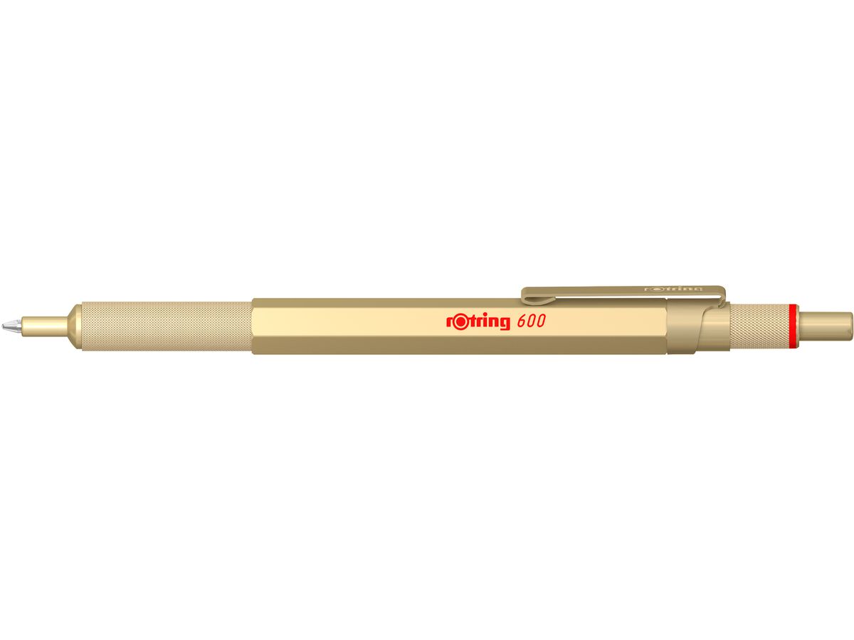 ROTRING Stylo à bille M 2183911 600 Metallic gold noir (3026981839115)