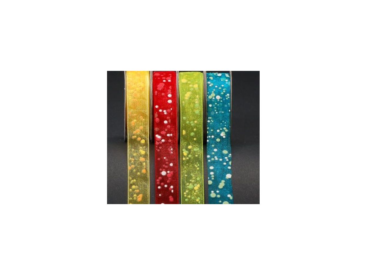 SPYK Bande Cubino 15mm/4m 1187.1557 vert/jaune Puntillo (7611475176683)