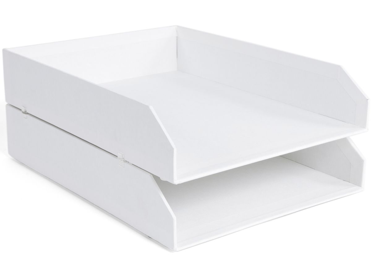 BIGSO BOX OF SWEDEN Briefablage Hakan A4 789245501N 2er-Set, weiss (7330061789082)