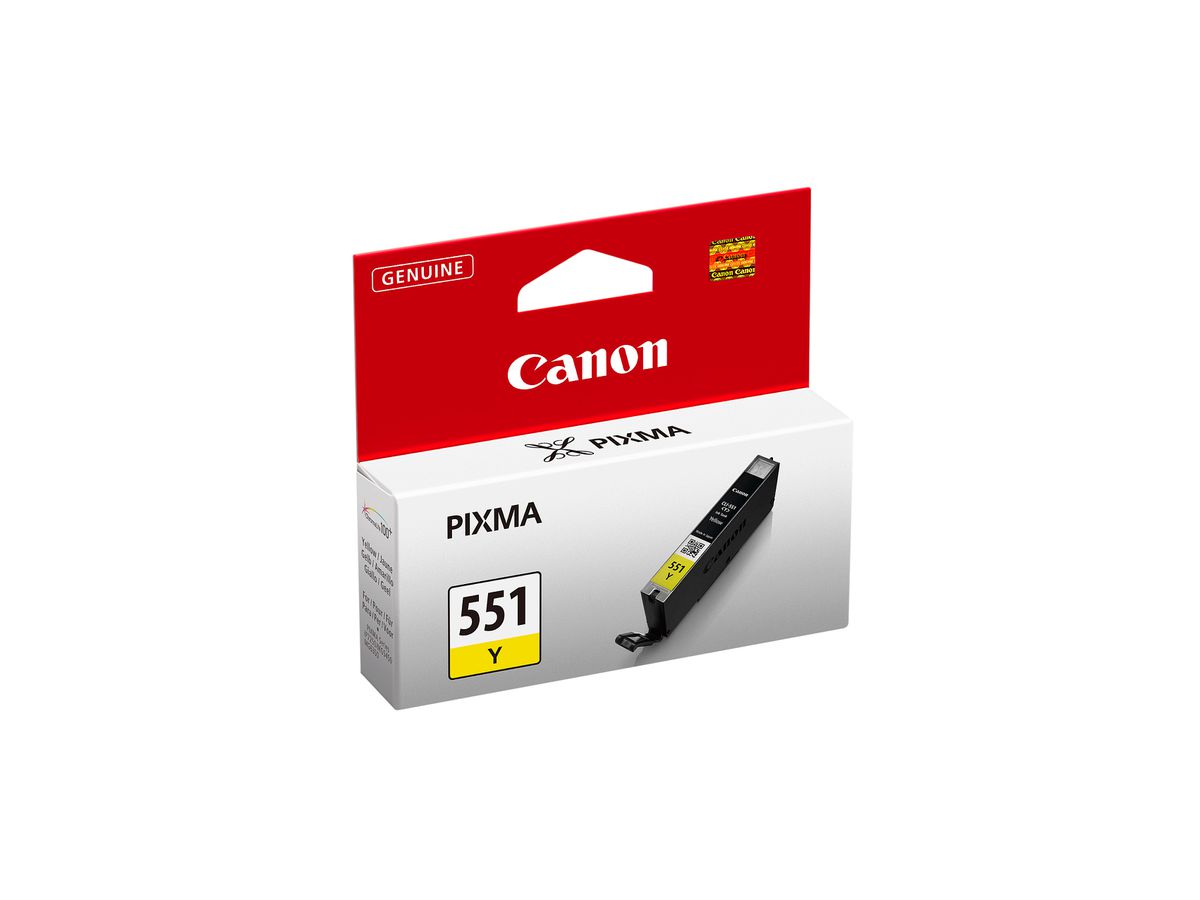 CANON Cartouche d'encre yellow CLI-551Y PIXMA MG5450 7ml (4960999905563)