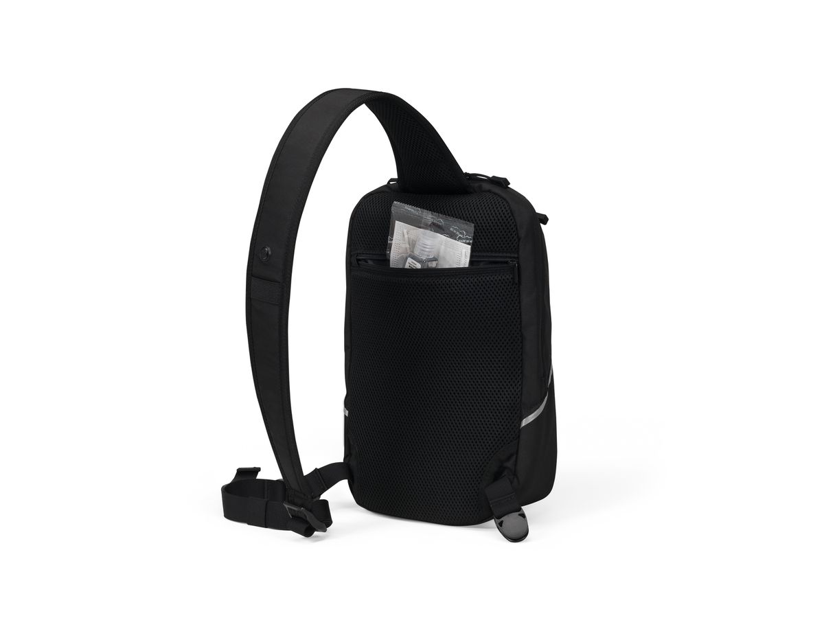 DICOTA Sling Bag REFLECTIVE P20471-15 Black (7640239420670)
