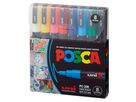 UNI-BALL Marker Posca 0.9-1.3mm PC-3M 8C 8 colori ass. (4902778246115)