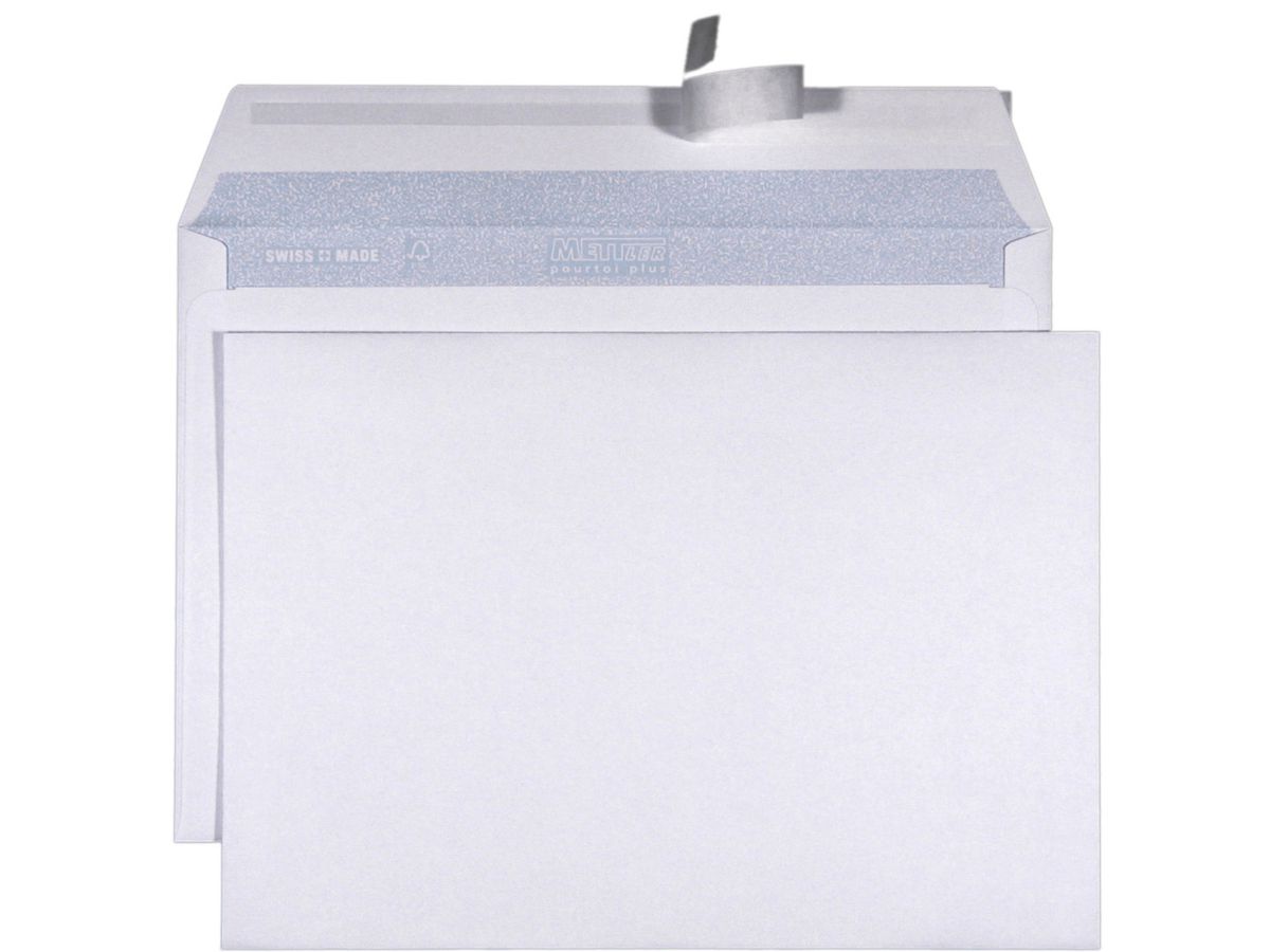 METTLER Couvert ohne Fenster C5 8066-120 120g, ultraweiss 500 Stk. (7640126060262)
