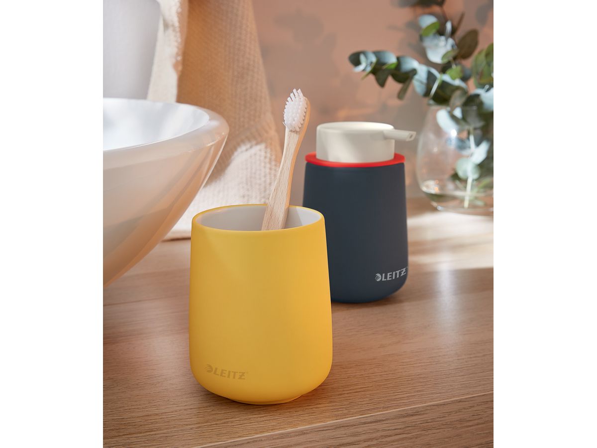 LEITZ Stifteköcher Cosy 5329-00-19 gelb 92x92x138mm (4002432127924)