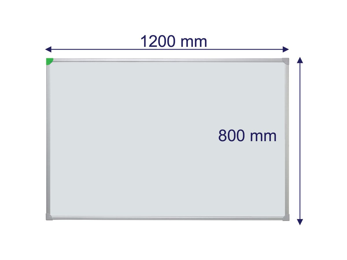 FRANKEN Tableau blanc 80x120 cm SC918012 U-Act!Line, acier, peint (4016946221641)