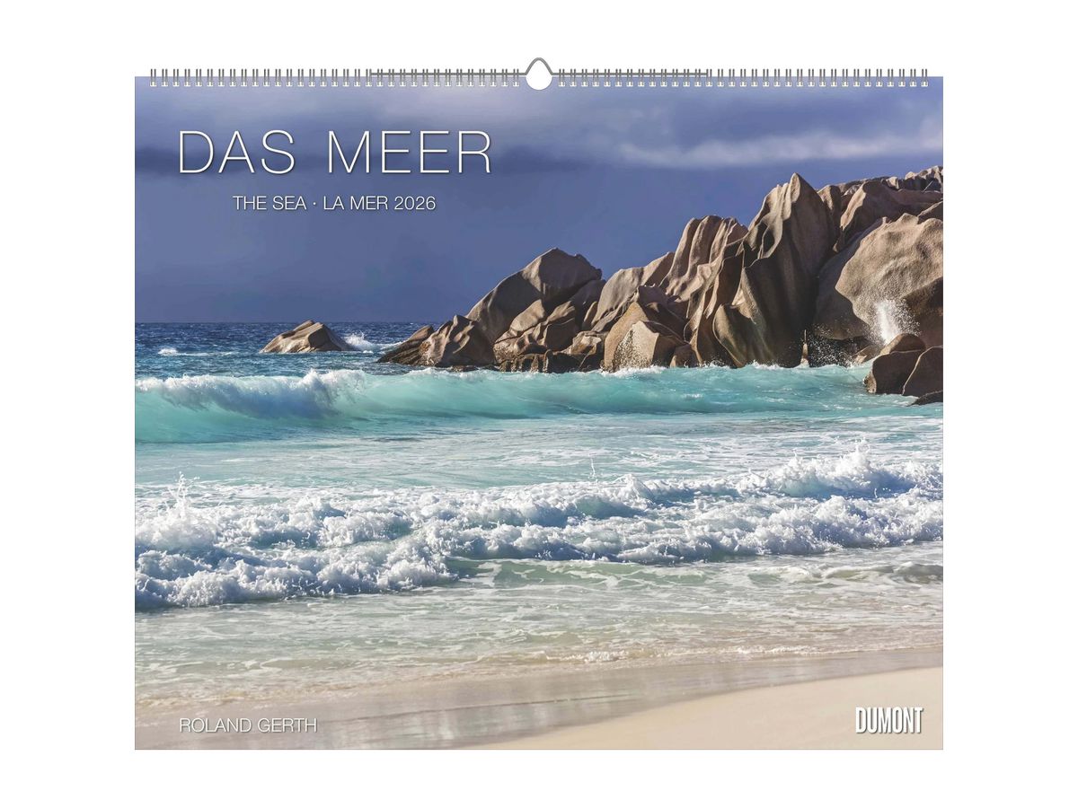DUMONT Bildkalender 2026 260378 Das Meer 60x50cm (4069095003781)