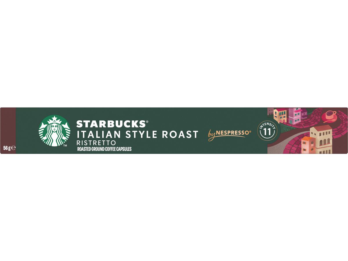 STARBUCKS Capsule di caffè 10 pz. 6221119 Italian Style Roast (7613287302373)