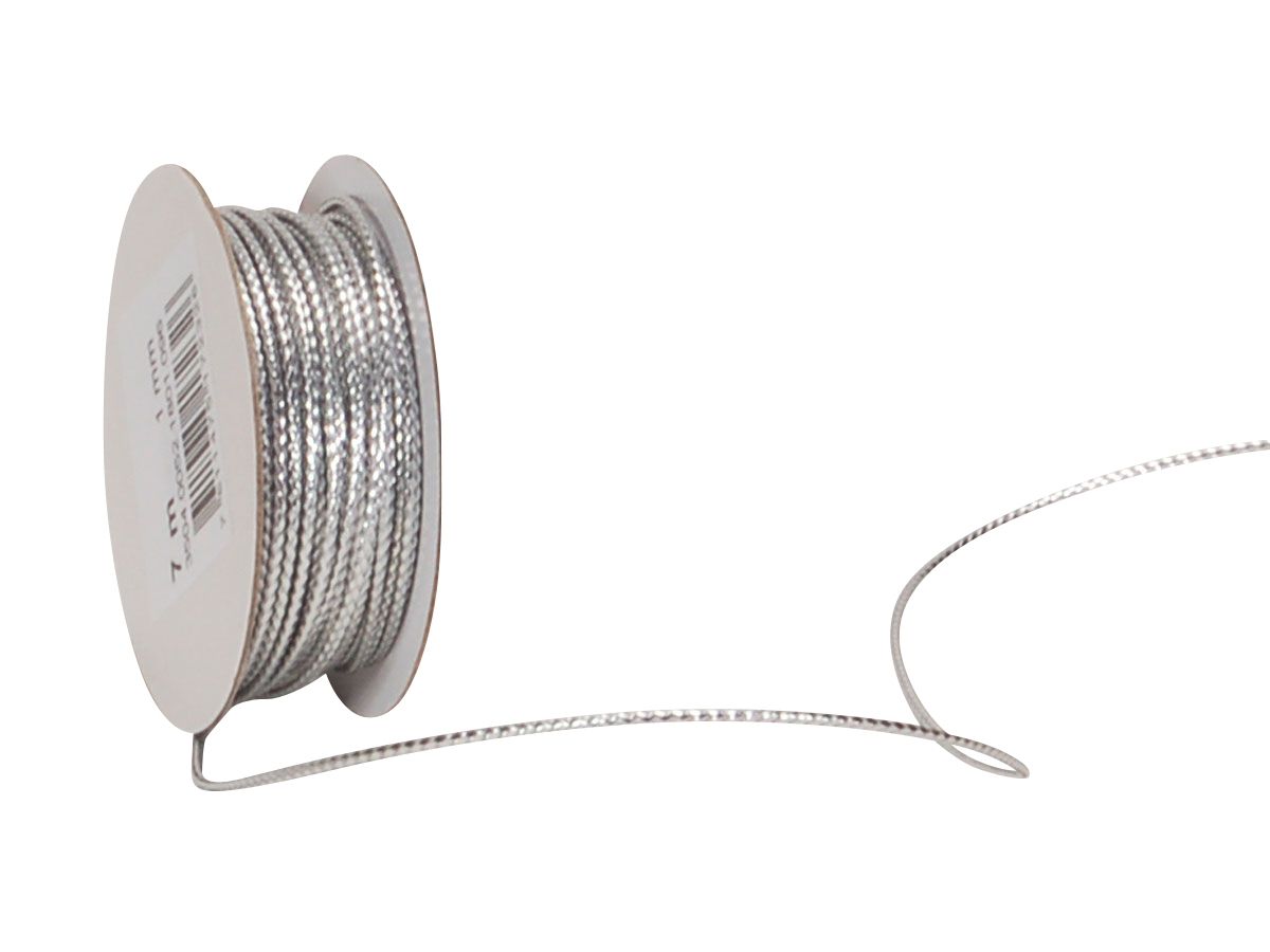 SPYK Kordel Cubino Lurexa 3504.0052 1mmx7m silber (7611475172326)