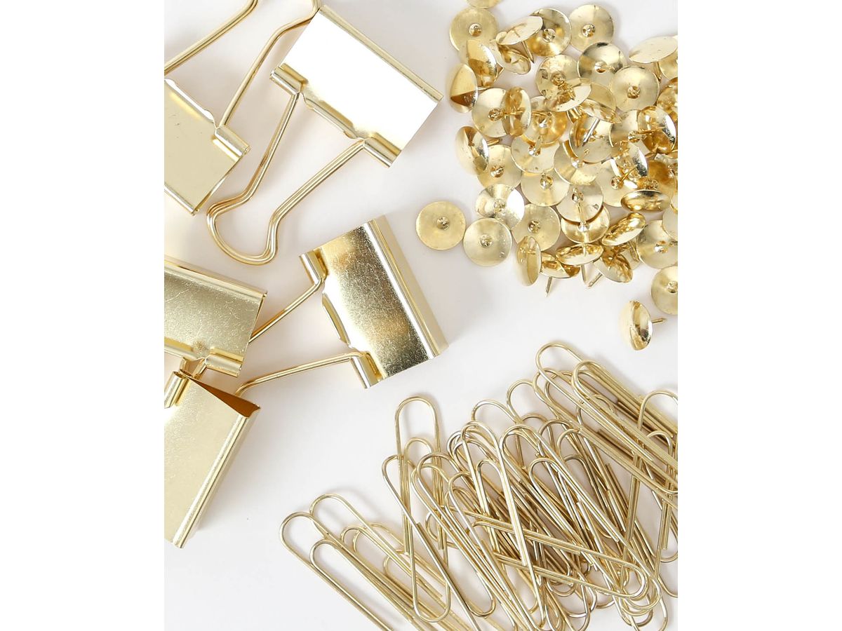 I AM CREATIVE Clip Set Let`s Organize 4035.24 oro 208 pezzi (7611983211838)
