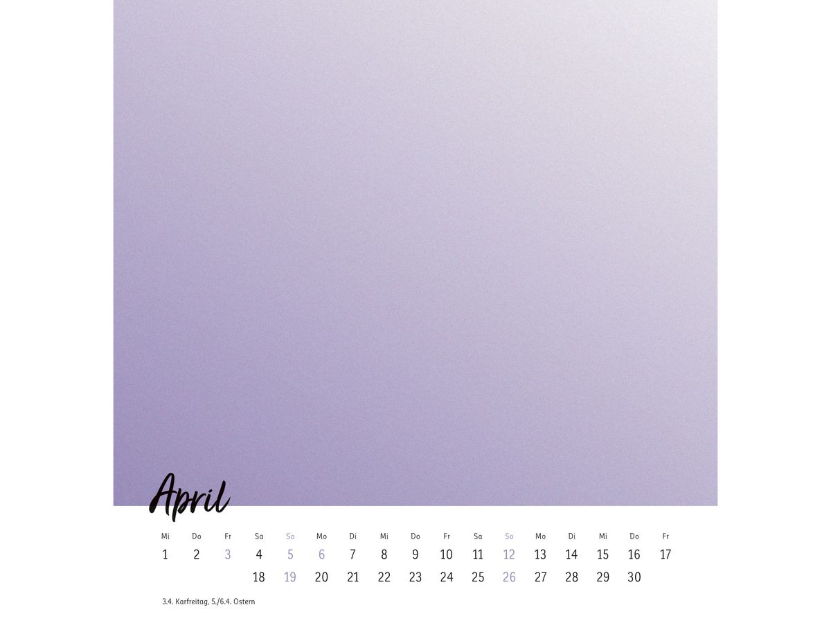 HEYE Calendrier créatif 2026 23514+26 Design 16x16.5cm (9783756412273)