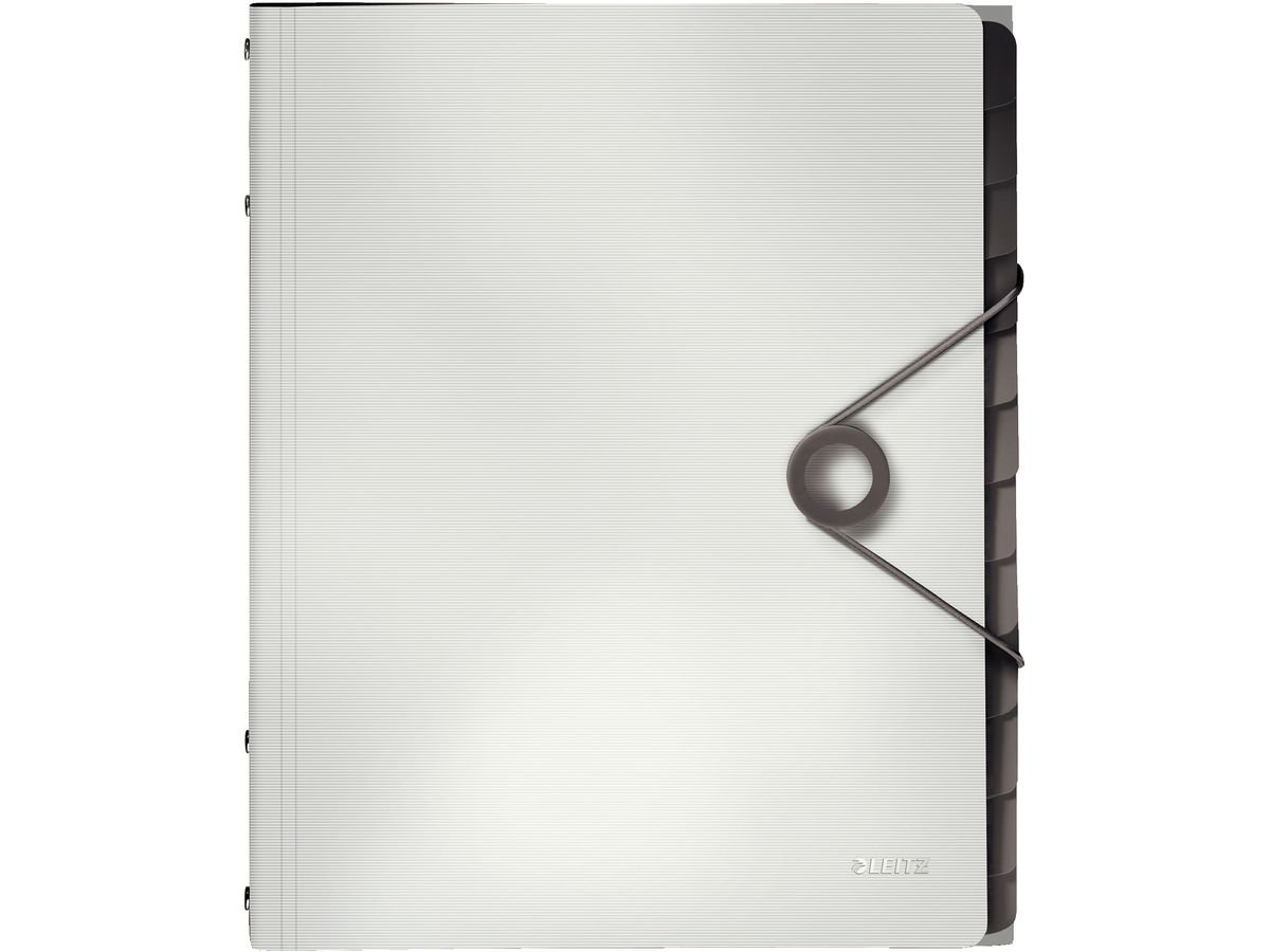 LEITZ Dossier archivio Solid PP A4 45701001 bianco 12 scomp. (4002432114979)