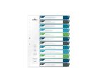 DURABLE Register PP A4+ 679627 mehrfarbig 1-12 (4005546735122)