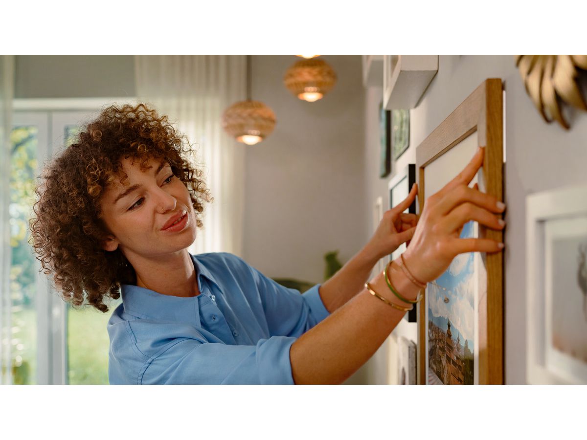 TESA Powerstrips 4x2 Streifen 77721-00000 Click Medium, Klettband (4063565401077)