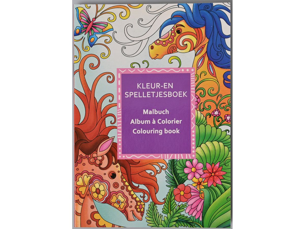 ROOST Libro da colorare Mini B103S 6 mini matite da colorare (8711851103100)