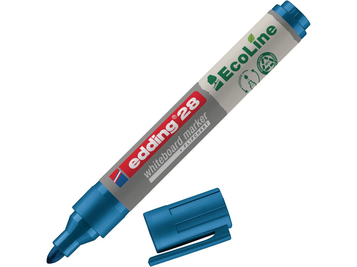 EDDING Boardmarker 28 EcoLine 1.5mm 28-3 blau (4004764918201)