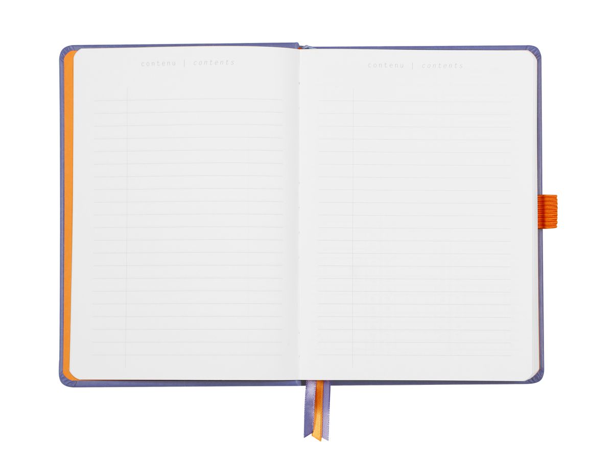 RHODIA Goalbook Notizbuch A5 118578C Hardcover iris 240 S. (3037921185780)