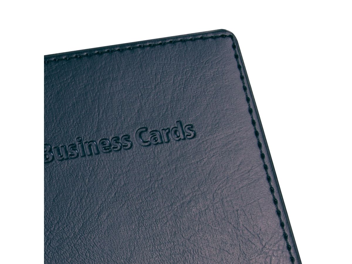 SIGEL Portalist. p. biglietti visita VZ171 nero, per 120 bigl. 90x58mm (4004360966408)