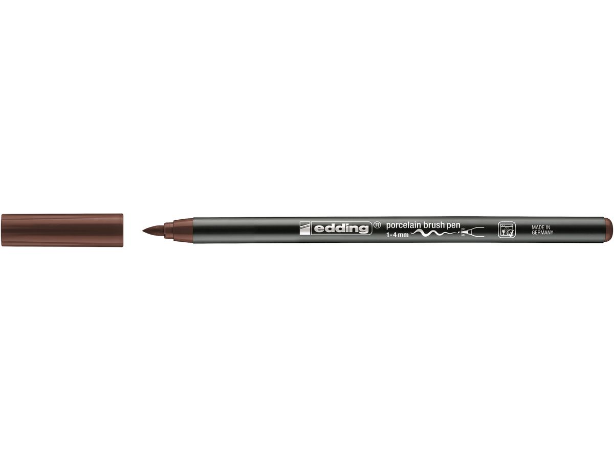 EDDING Porcellana Marker 4206 1-4mm E-4200 marrone (4004764988518)